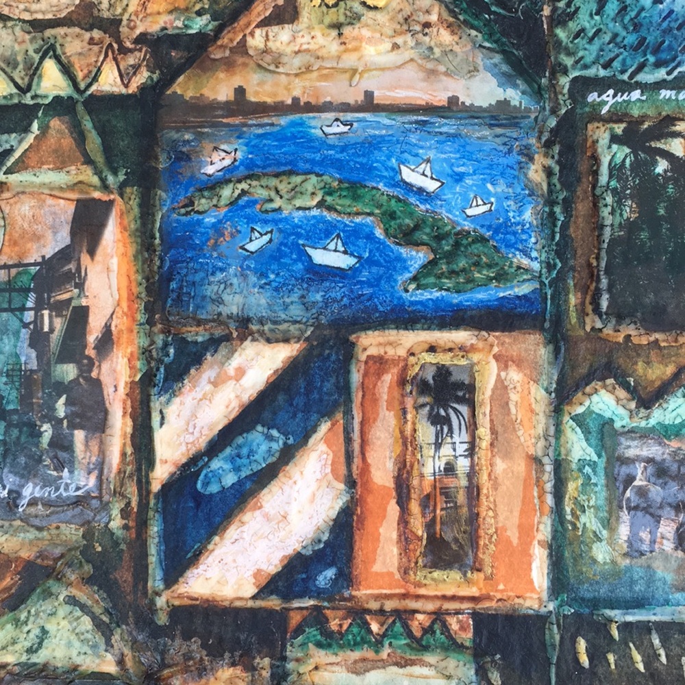 Cuban collage art - Picture 2 of 5